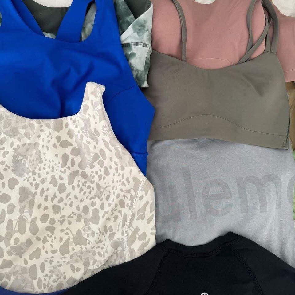 Alo yoga and lululemon mixed pallet