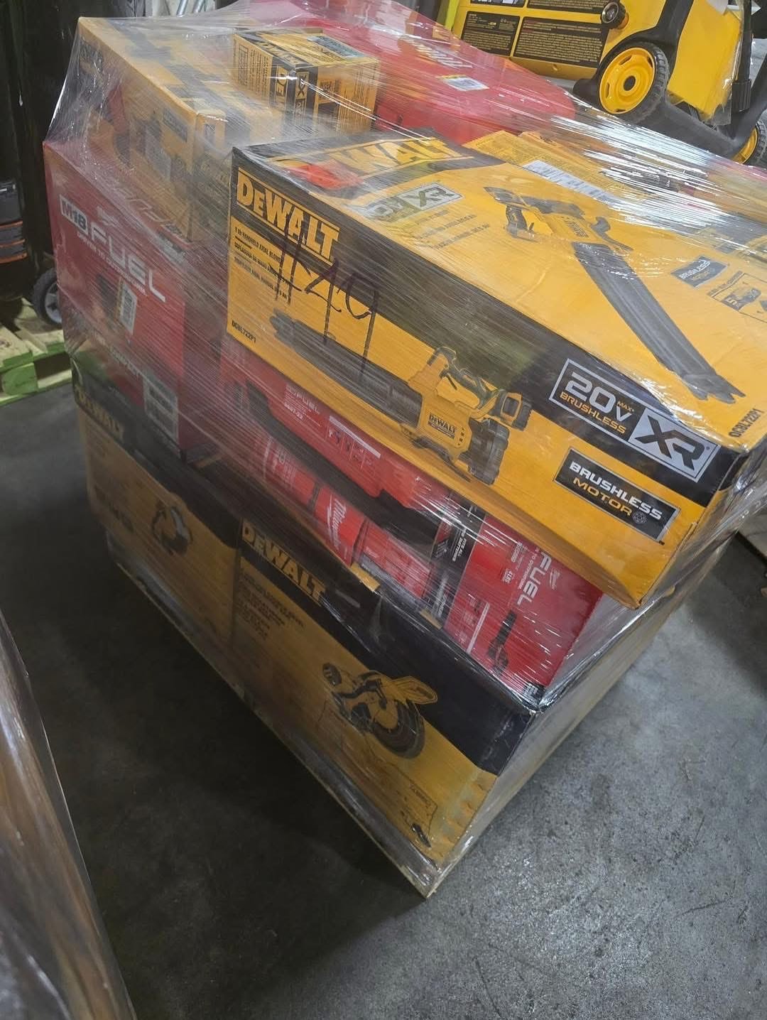 Dewalt tools pallets